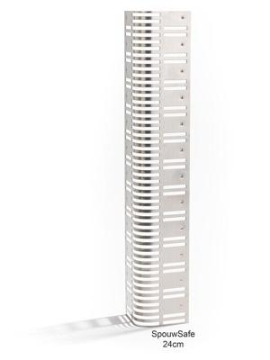 Spouwsafe/flexigrille voegrooster rvs 24cm