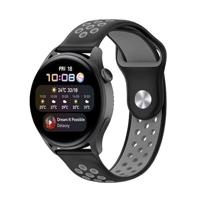 Garmin Vivoactive 4 / 4L - Sport Edition Siliconen band - Zwart + grijs - thumbnail
