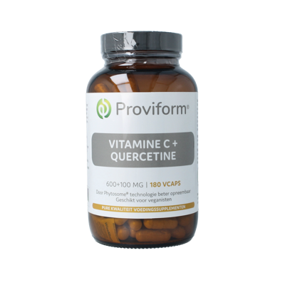 Vitamine C & quercetine phyto 180 Vegetarische capsules Vitamine C & quercetine phyto 180 Vegetarische capsules