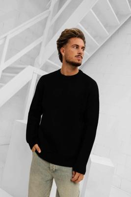 Croyez Gallery Knit Sweater Heren Zwart - Maat L - Kleur: Zwart | Soccerfanshop
