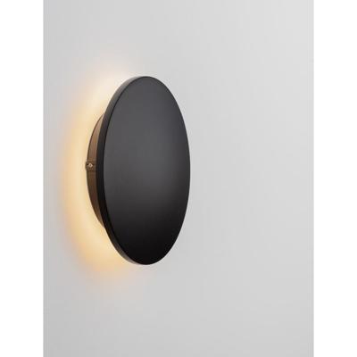 Lyora Ronde wandlampCopper zwart Ø 18cm - 9923414