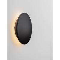 Lyora Ronde wandlampCopper zwart Ø 18cm - 9923414 - thumbnail