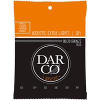 Darco Acoustic D510 Extra Lights 80/20 Bronze 10-47 snarenset voor westerngitaar - thumbnail