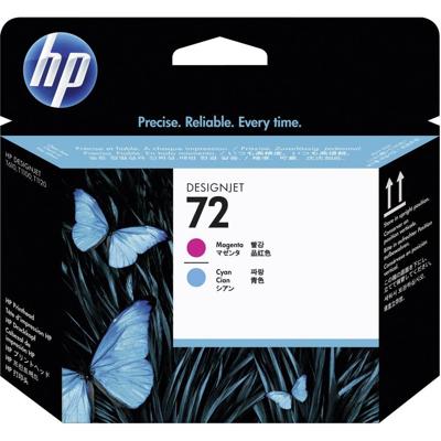 HP Printkop 72 Origineel Cyaan, Magenta C9383A
