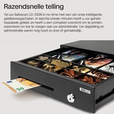 Safescan 132-0448 Kassalade Zwart