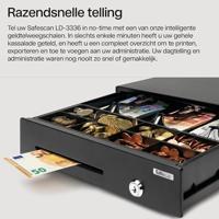 Safescan 132-0448 Kassalade Zwart - thumbnail