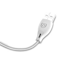 Dudao USB naar Lightning iPhone oplader - Oplaadkabel - Datakabel - 1 Meter - Wit - thumbnail