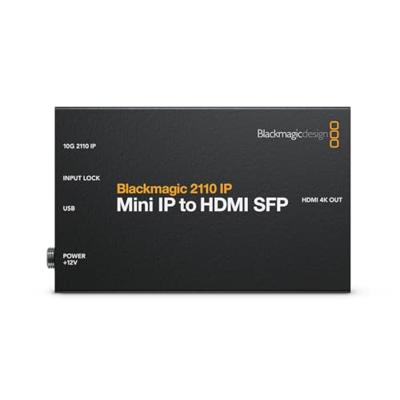 Blackmagic 2110 IP Mini IP to HDMI SFP