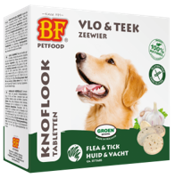 BF Petfood Tabletten met knoflook en zeewier voor de hond 2 verpakkingen - thumbnail