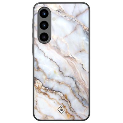 Samsung Galaxy A56 glazen hardcase - Marble dream