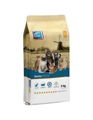 Carocroc 25/12 Senior kattenvoer 2 x 2 kg Carocroc 25/12 Senior kattenvoer 2 x 2 kg