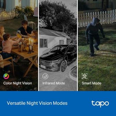 Tapo 2K 3MP Indoor/Outdoor Dual Lens Pan/Tilt Beveiligingscamera – 130° Groothoek + 6 mm telelens, 360° Pan, Gratis Persoon/Voertuig Detectie, SD/Cloud Storage, Werkt met Alexa & Google Home Tapo 2K 3MP Indoor/Outdoor Dual Lens Pan/Tilt Beveiligingscamera – 130° Groothoek + 6 mm telelens, 360° Pan, Gratis Persoon/Voertuig Detectie, SD/Cloud Storage, Werkt met Alexa & Google Home
