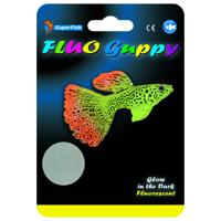 Superfish Fluo Guppy Aquarium - Fluorescerende Ornamenten & Blauwe LED-licht, Energiezuinig - thumbnail