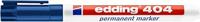 Edding 404 Marker, lijndikte 0,75 mm, blauw, 1 stuk - thumbnail