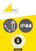 Trio Strakke wandlampAdour antraciet - 245560142 - thumbnail