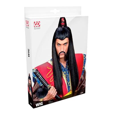 Pruik Samurai lang