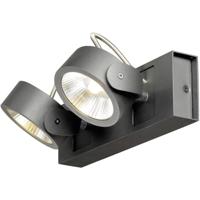 SLV Richtbare spotsKalu Led 2-lichts - 2x24w zwart - 1000129 - thumbnail