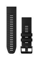Garmin Fenix/Epix, QuickFit Horlogeband, Siliconen, 26mm, Zwart - thumbnail