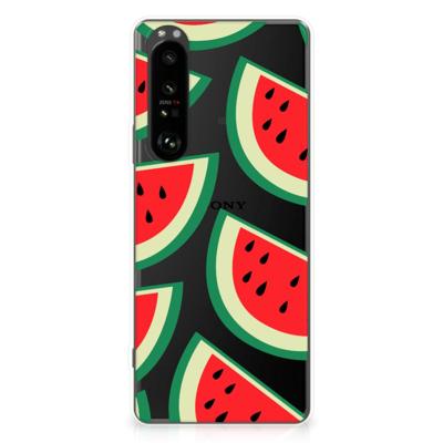 Sony Xperia 1 III | Siliconen Case | Watermelons