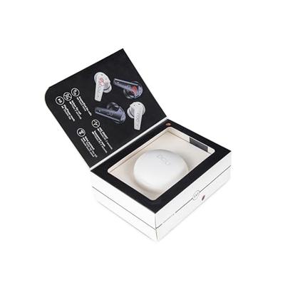 DCU Tecnologic | Hoofdtelefoon met ruisonderdrukking Active Feedforward | Bluetooth hoofdtelefoon 5.0/5.2 | wit