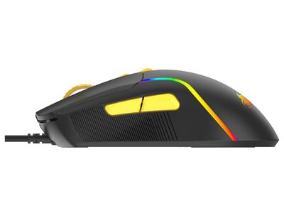 Tracer HORNET 87 toetsenbord Inclusief muis Gamen USB QWERTY Engels Zwart, Geel