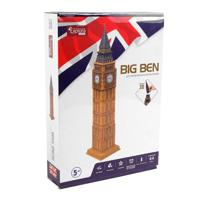 3D Puzzel - Big Ben - Constructiespel - EXPLORA - 44 stukjes - Vanaf 5 jaar - thumbnail