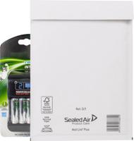 Mail Lite Plus luchtkussenenveloppen, wit, D/1, 180 x 260 mm, doos van 100 stuks - thumbnail