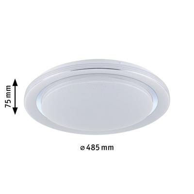 Paulmann 70547 Rainbow LED-plafondlamp LED LED 38.50 W Chroom, Wit