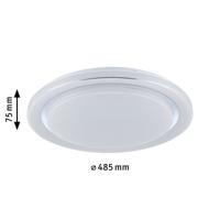 Paulmann 70547 Rainbow LED-plafondlamp LED LED 38.50 W Chroom, Wit - thumbnail