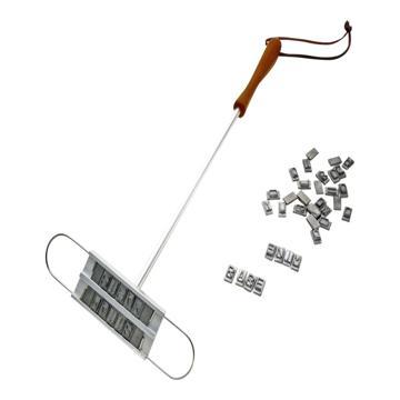BBQ Branding Iron - Brandijzer - Gepersonaliseerd met Letters