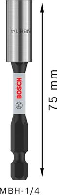 Bosch Accessoires pro standard bit holder impact | 75 mm - 2608522559