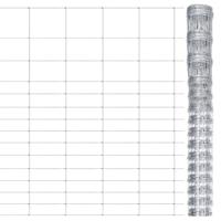 Hek 50x1,6 m gegalvaniseerd staal zilverkleurig - thumbnail