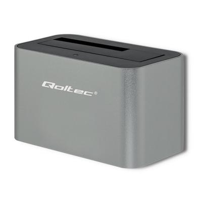 Qoltec 50315 Dockingstation HDD/SSD | 2,5"/3,5" SATA | USB 3.0