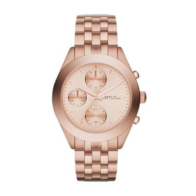 Horlogeband Marc by Marc Jacobs MBM3394 Roestvrij staal (RVS) Rosé 18mm