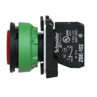 Schneider Electric XB5FL4322 Druktoets Terugstelbaar 600 V 3 A 1x NC IP66, IP67, IP69, IP69K 1 stuk(s) - thumbnail