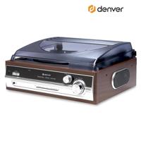 Denver VPR-190 Platenspeler Hout - thumbnail