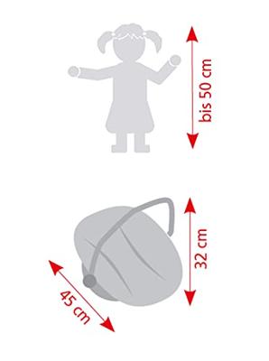 Poppen Autozitje Maxi-Cosi-stijl - Grey Jeans