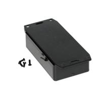 Hammond Electronics 1591BF2BK Universele behuizing 112 x 62 x 31 ABS Zwart 1 stuk(s) - thumbnail
