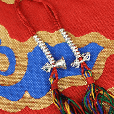 Mala Counters Dorje & Bel Zilverkleurig Telhulp