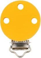 Siliconen speenklem Geel - thumbnail