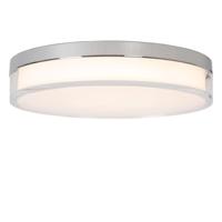 Lucide PLANO - Plafonnière Badkamer - Ø 28 cm - LED Dimb. - CCT - 1x16W 2700K/4000K - IP44 - Opaal - thumbnail
