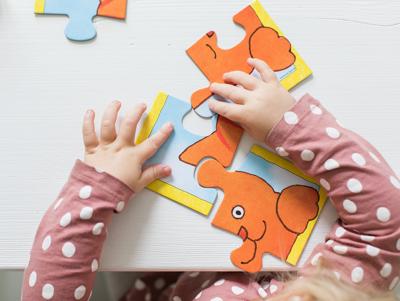 Bambolino Dikkie dik puzzel, 4in1 Bambolino Dikkie dik puzzel, 4in1