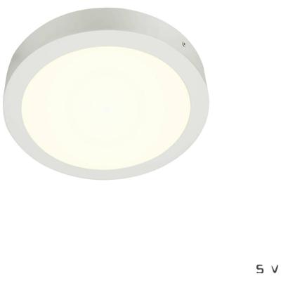 SLV 1004702 SENSER 24 LED-plafondlamp LED vast ingebouwd 15 W Wit