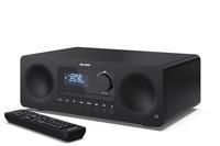 Sharp XL-B720D Stereoset Bluetooth, AUX, CD, DAB+, USB Incl. afstandsbediening 60 W Zwart - thumbnail