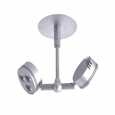 Klemko Aluminium richtbaar Led Display en Pendel Armatuur 6x1W