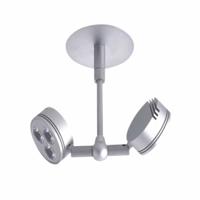 Klemko Aluminium richtbaar Led Display en Pendel Armatuur 6x1W - thumbnail