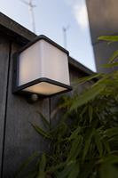 Zonne energie solar kubus lamp &apos;Doblo&apos; led lamp 11 cm - thumbnail