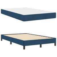 Boxspring bed Anders Blauw 120 x 200 cm Stof - thumbnail