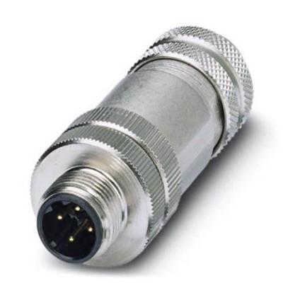 Phoenix Contact 1521258 Sensor/actuator dataconnector M12 Aantal polen (sensoren): 4 Stekker, recht 1 stuk(s)