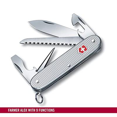 Victorinox Farmer 9 Functies Zakmes Zilver - thumbnail